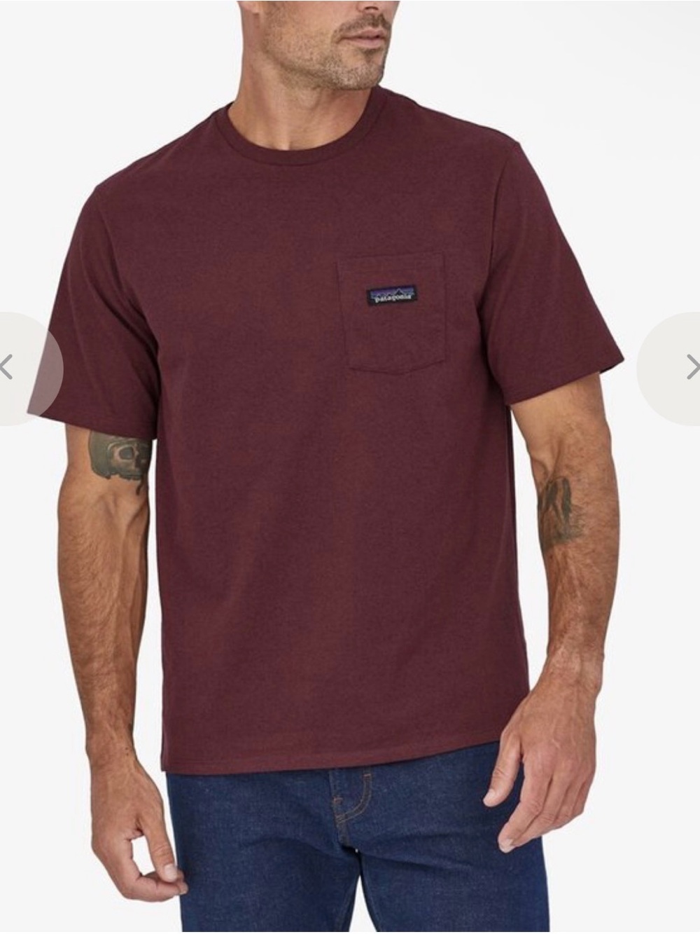 Patagonia Men's P-6 Label Pocket Responsibili-Tee Mens